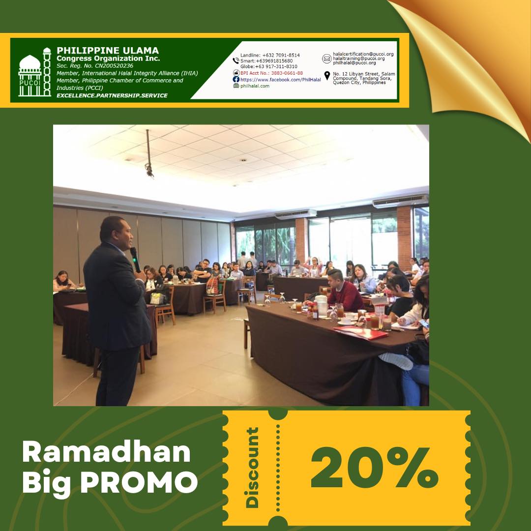 halal certification ramadhan promo